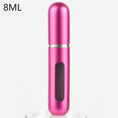 8ml Portable Mini Refillable Perfume Bottle With Spray Scent Pump Empty Cosmetic Containers Atomizer Bottle For Travel Tool