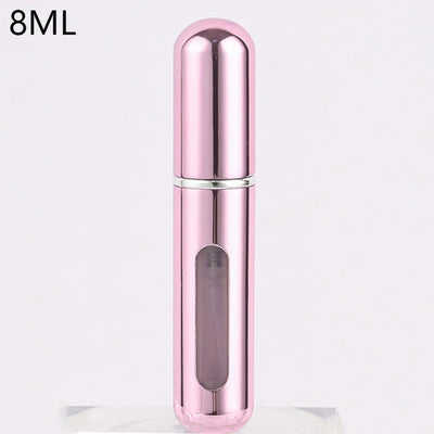 8ml Portable Mini Refillable Perfume Bottle With Spray Scent Pump Empty Cosmetic Containers Atomizer Bottle For Travel Tool