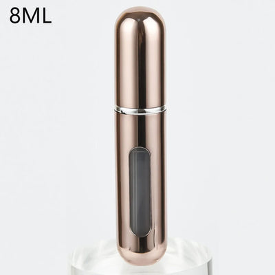 8ml Portable Mini Refillable Perfume Bottle With Spray Scent Pump Empty Cosmetic Containers Atomizer Bottle For Travel Tool