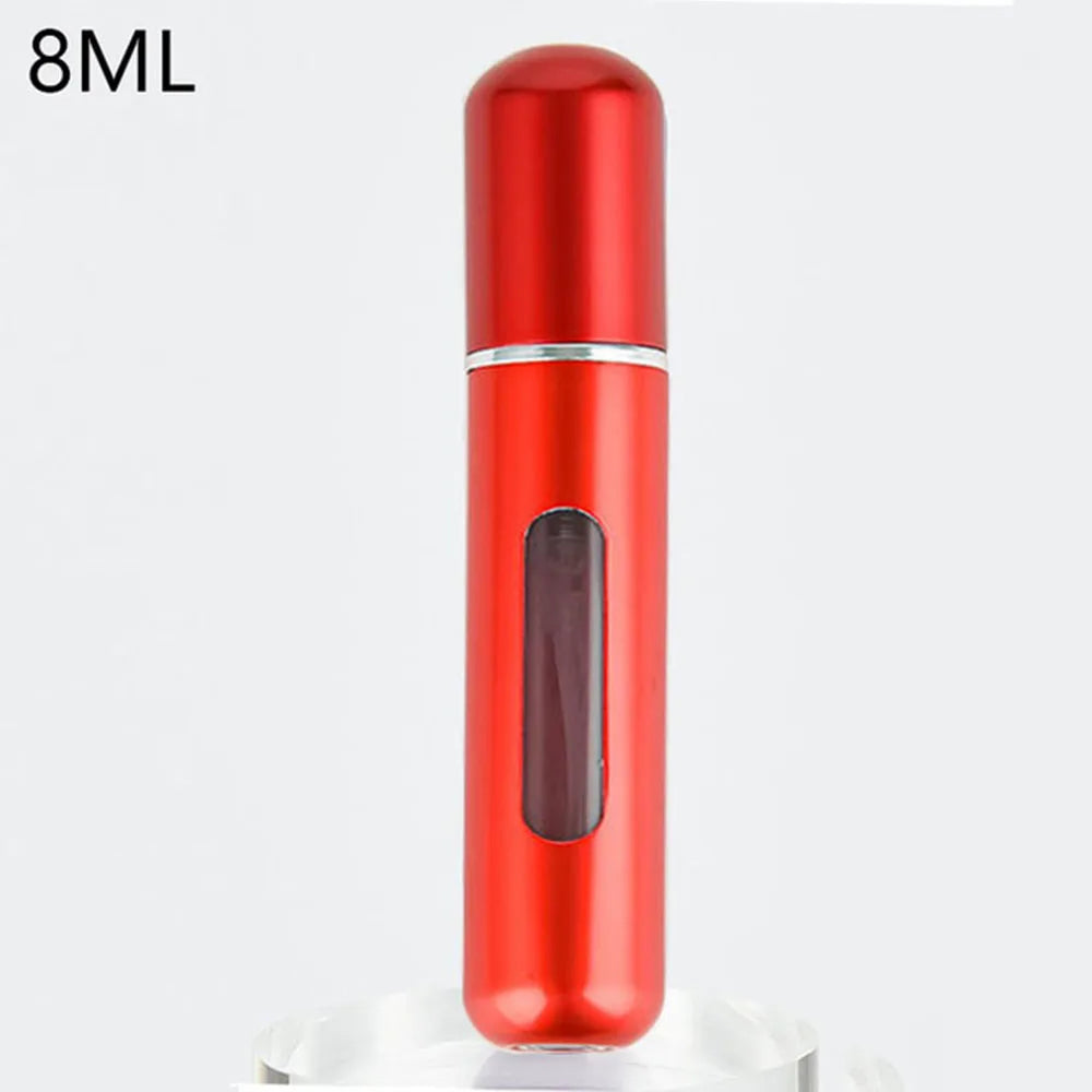 8ml Portable Mini Refillable Perfume Bottle With Spray Scent Pump Empty Cosmetic Containers Atomizer Bottle For Travel Tool