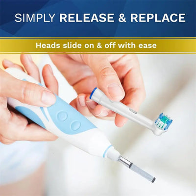 16 replacement brush heads for Oral-B Sonic electric toothbrush, compatible with Advance Power, Pro-Health, Triumph 3D Excel, and Vitality.

